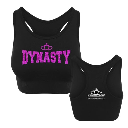 Cheer Factory Glitzer Sportbra (Black)