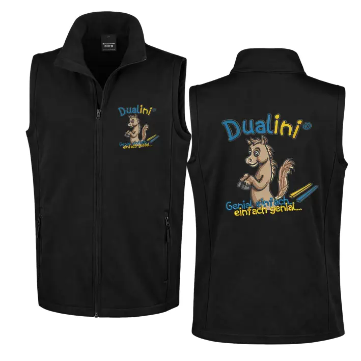 Dualini Fleece Bodywarmer (Black)