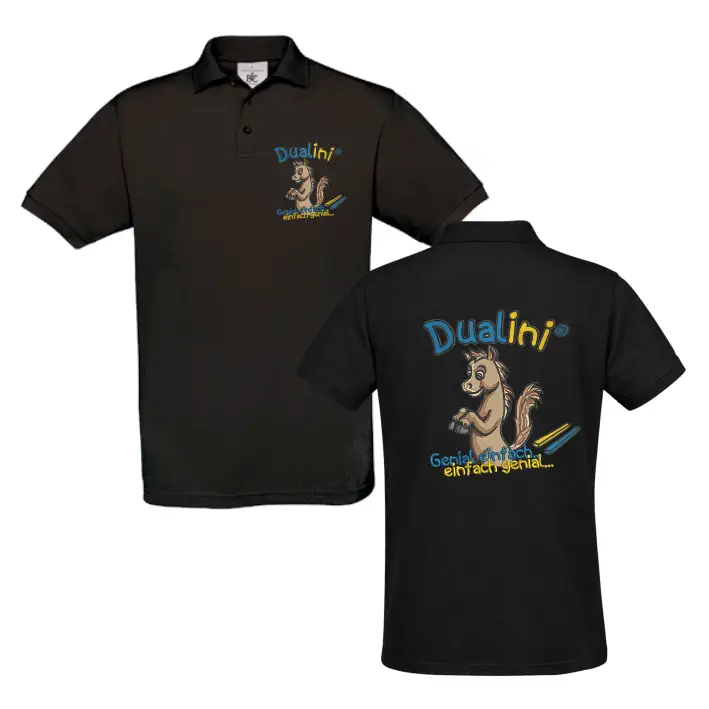 Dualini Polo Safran (Black)