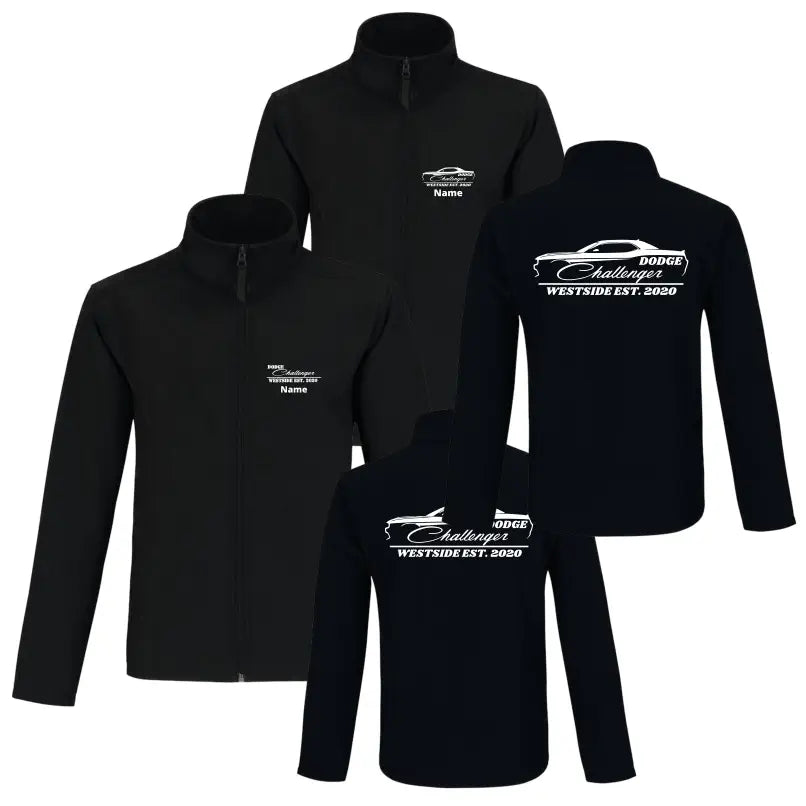 Dodge Challenger Westside Softshelljacke (Black/Black)