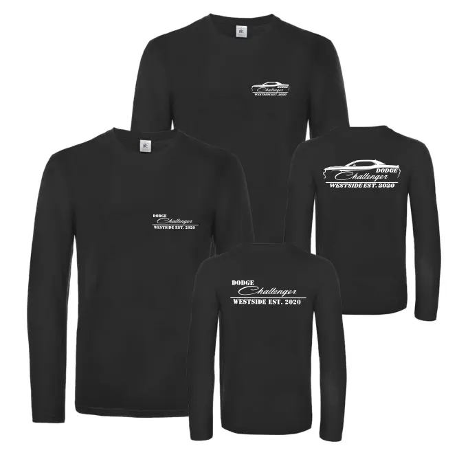Dodge Challenger Westside Longsleeve (Black)