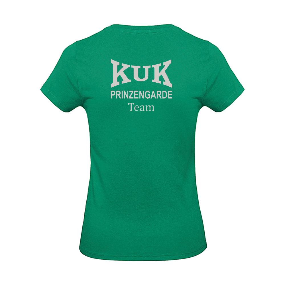 T-Shirt KUK Bendorf Prinzengarde (Team) - grün / schwarz / rot