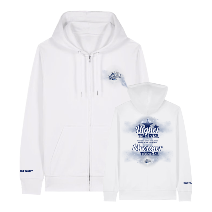 Delights Cheerleader Sweatjacke (White)
