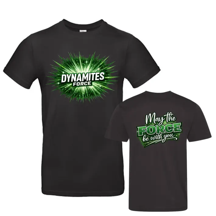 Dynamites Cheerleading Shirt (Black)