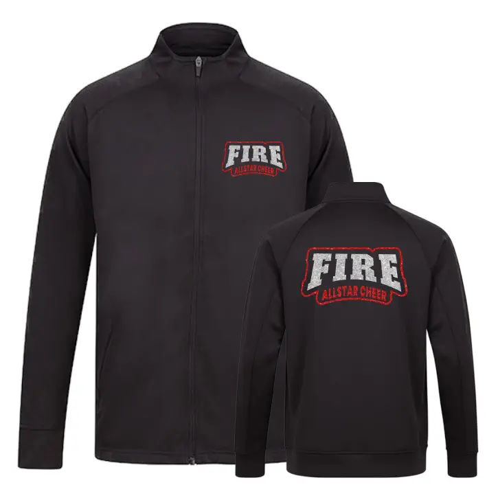 Fire Allstars Trainingsanzug Jacke Glitzer (Black)