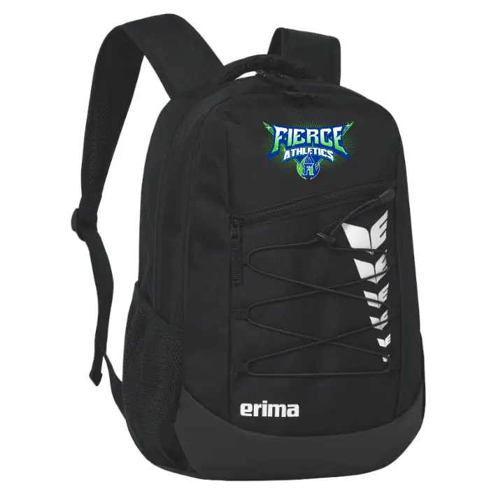 Fierce Athletics Six Wings Erima Rucksack (Black/White)