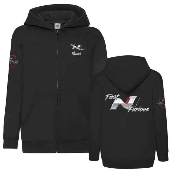 Fast 'N' Furious Hooded Jacke (Black)