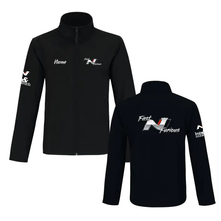 Fast 'N' Furious Softshelljacke (Black/Black)