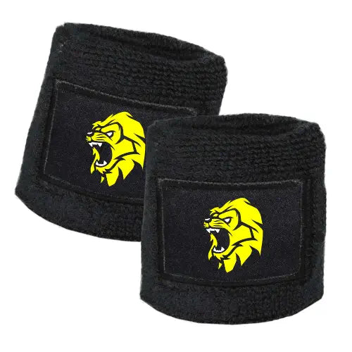 Flyinglions Cheerleader Schweißarmbänder Black