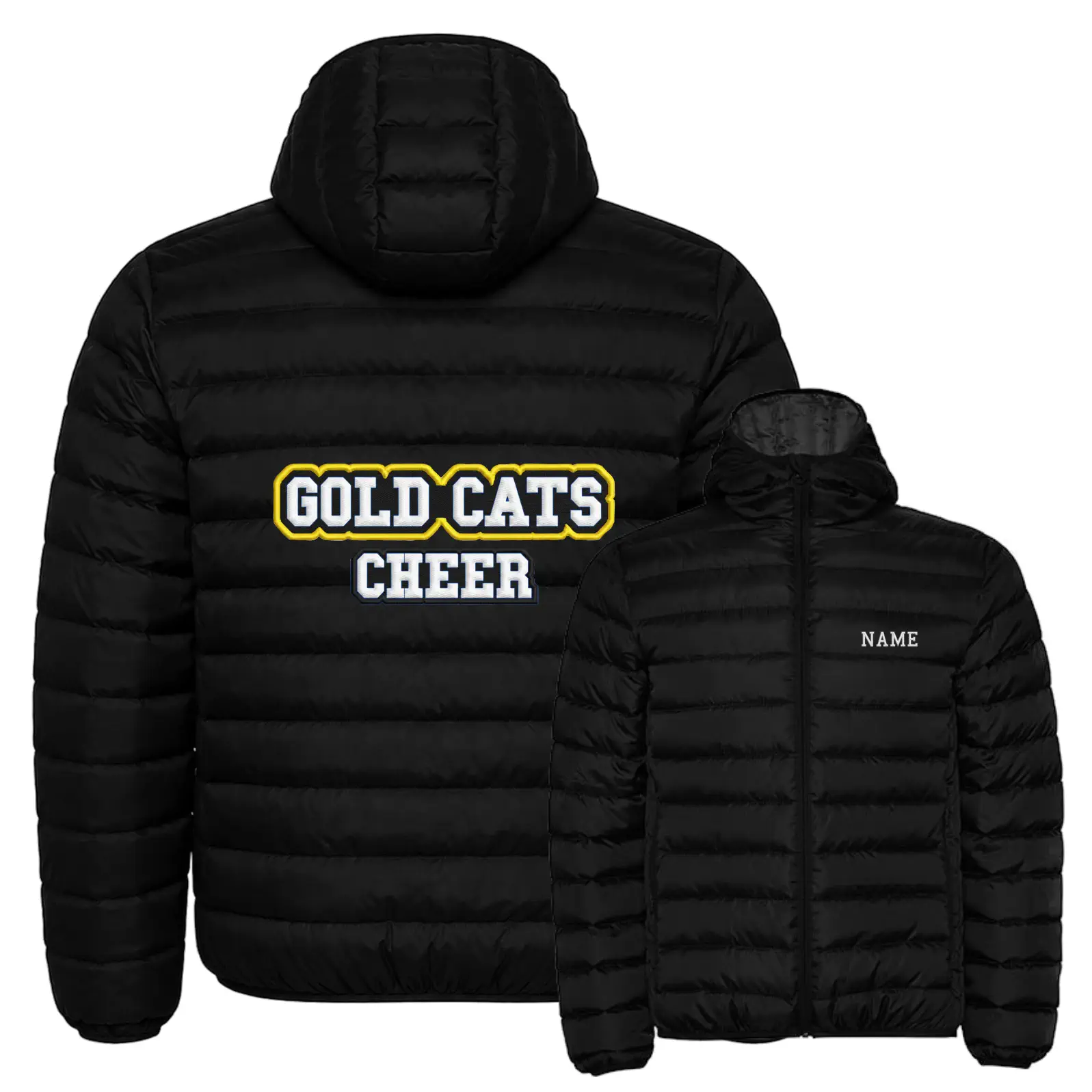 Gold Cats Winterjacke mit Stick (Black)