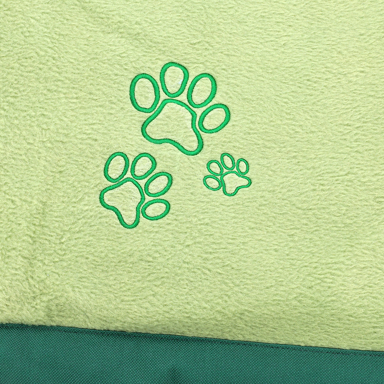 Faltbare Hundedecke grün/lindgrün in verschiedenen Größen