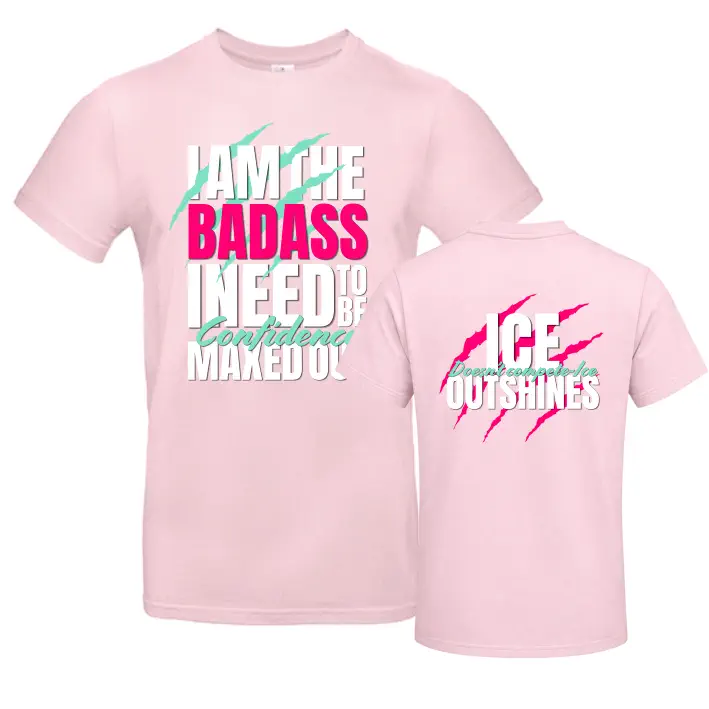 Hawks Cheer Acadamy Shirt ICE Outshines (Orchid Pink)