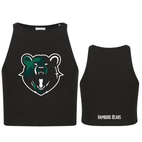 Hamburg Bears Kids´ Cropped Top (Black)
