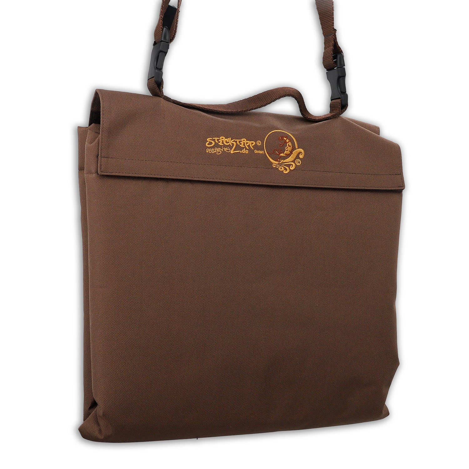 Faltbare Hundedecke brau/rot in verschiedenen Größen