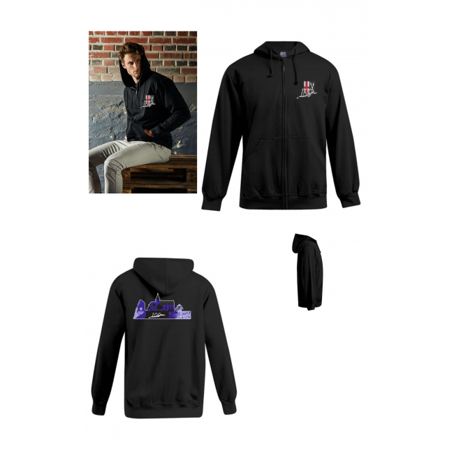 MEN Hoody Jacket TUS St. Sebastian bestickt oder bedruckt