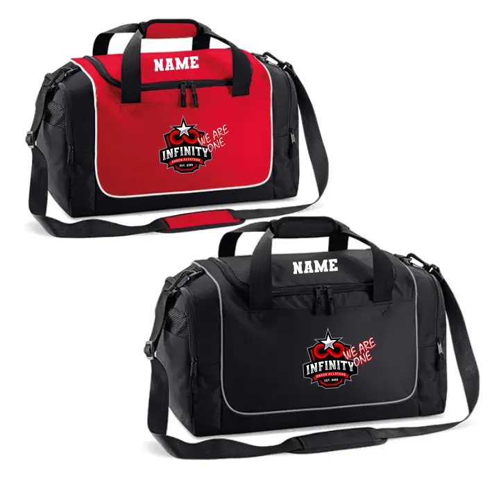 Inifinity Cheer Allstars Teamwear Locker Bag (Black/Red)