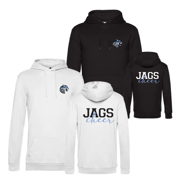 Jags Cheerleader Hoodie (Deep Black/White)