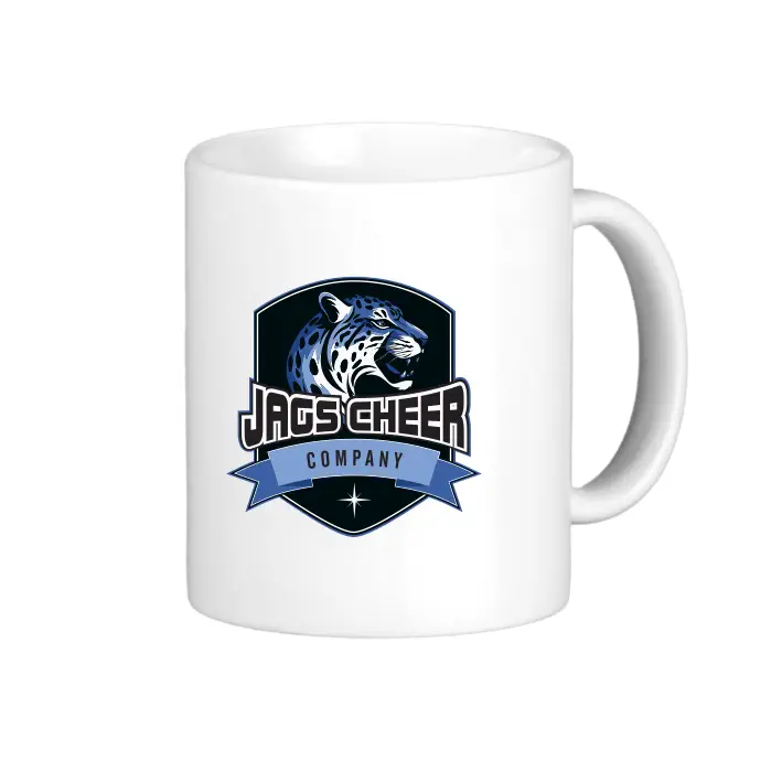 Jags Cheerleader Tasse (White)