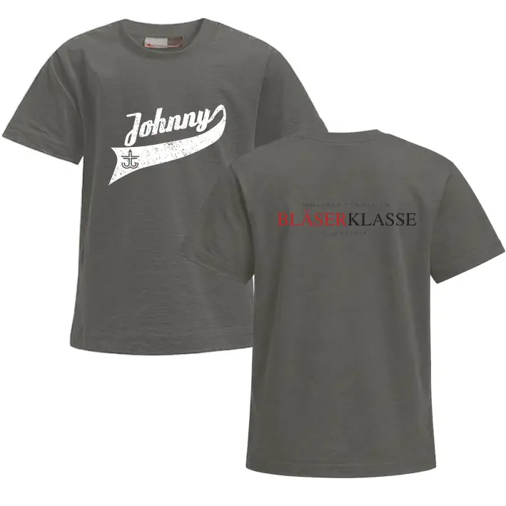 Johnnys Bläserklasse Shirt (Steel Grey)