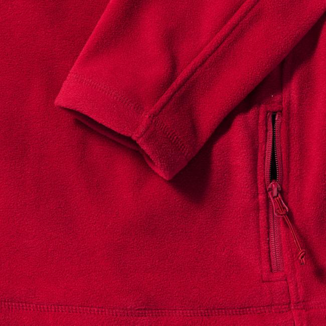 KIDS Full Zip Outdoor Fleece & KK Funken Rot-Weiß