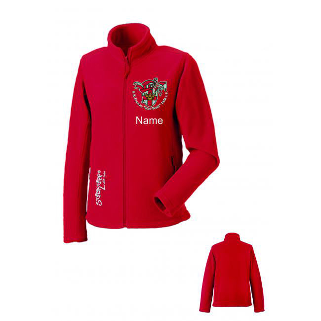WOMAN Full Zip Outdoor Fleece & KK Funken und Namen