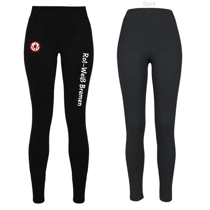 Karnevalsverein Rot-Weiss Bremen Leggings (Jet Black)