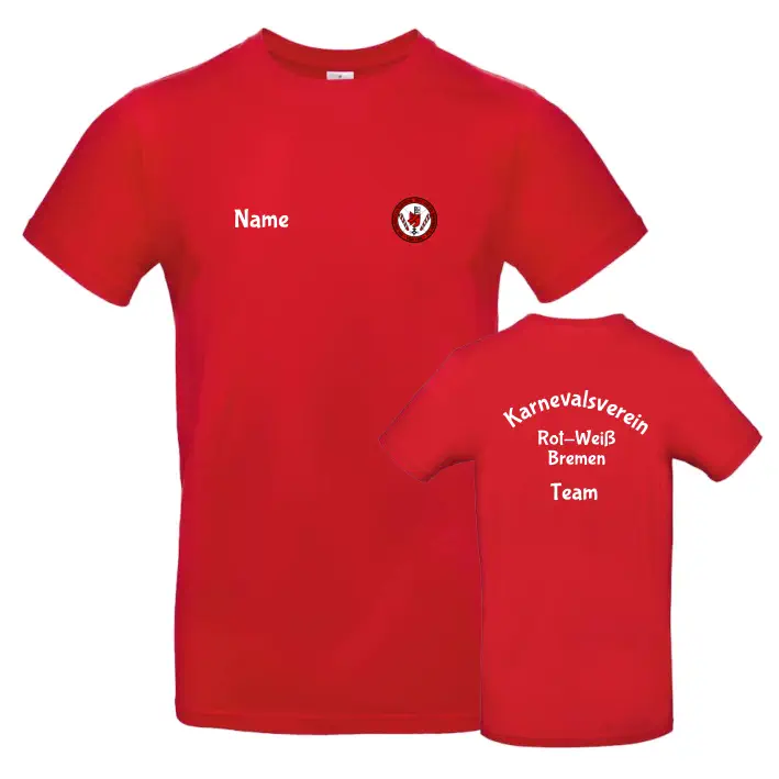 Karnevalsverein Rot-Weiss Bremen Trainings-Shirt (Red)