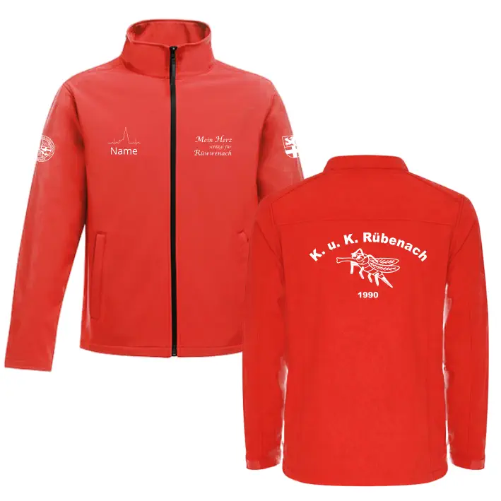 KuK Rübenach Softshelljacke (Red)