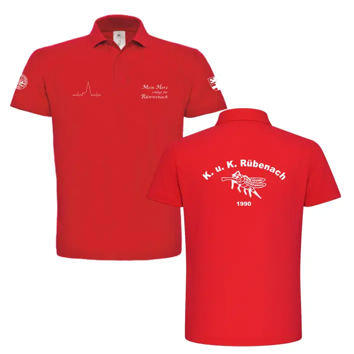 KuK Rübenach Poloshirt (Red)