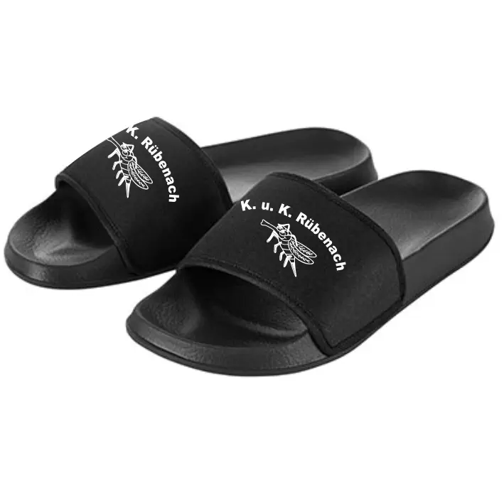 KuK Rübenach Badelatschen (Black)