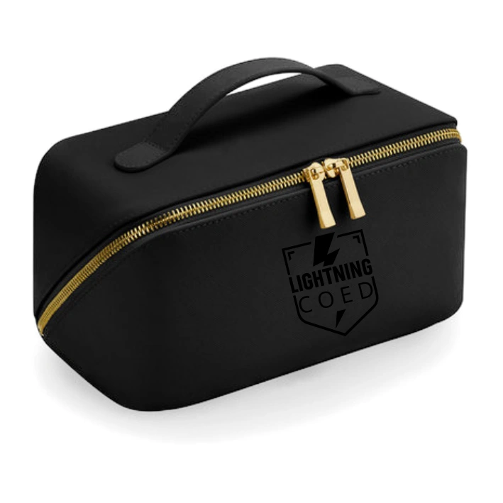 Lightning Boutique Open Flat Accessory Case (Black)