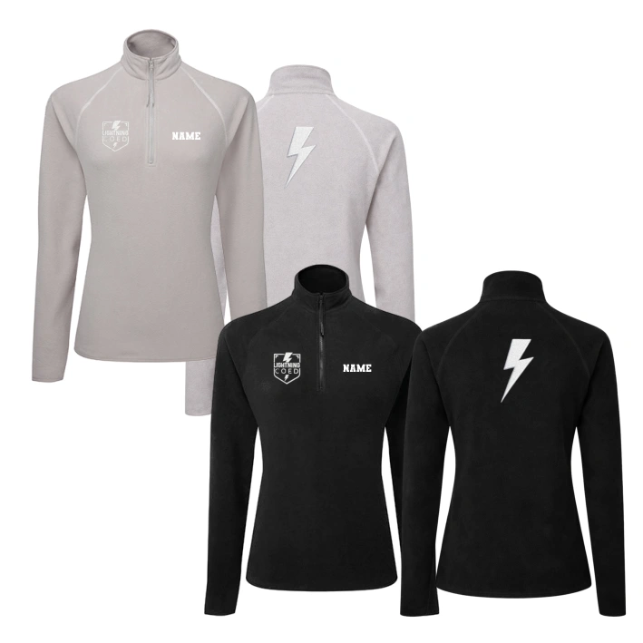 Lightning Women´s Active Fitted Fleece (Black/Stone)