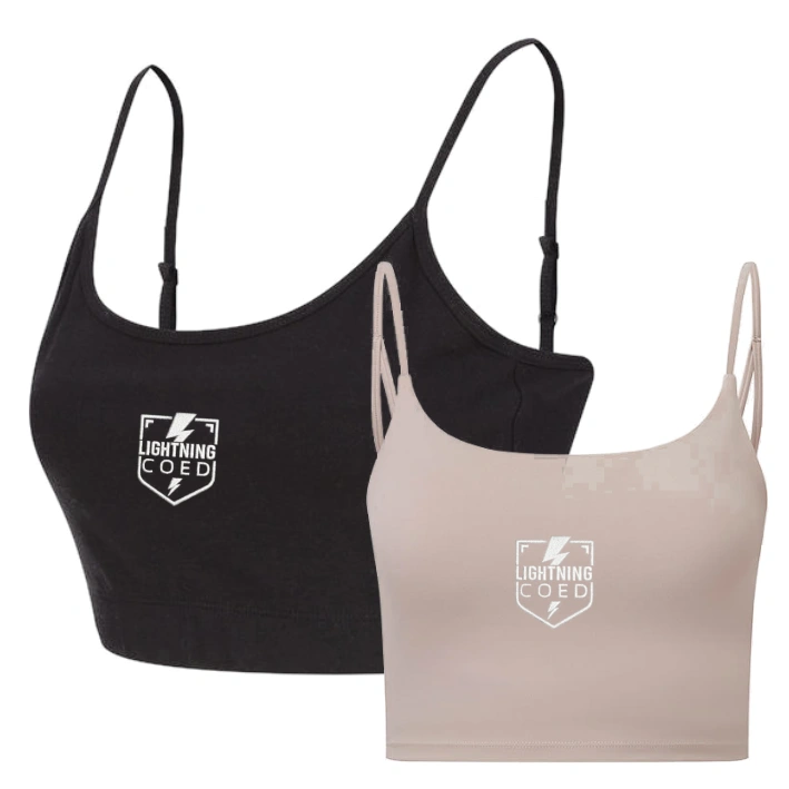 Lightning Luxe Bra (Black/Stone)