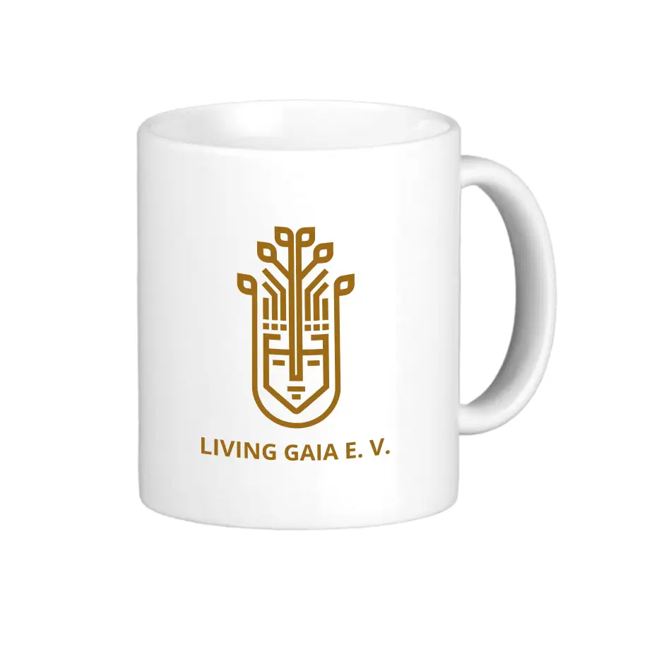 Living Gaia Tasse (White)