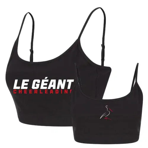 Le Geant Cropped Top (Black)