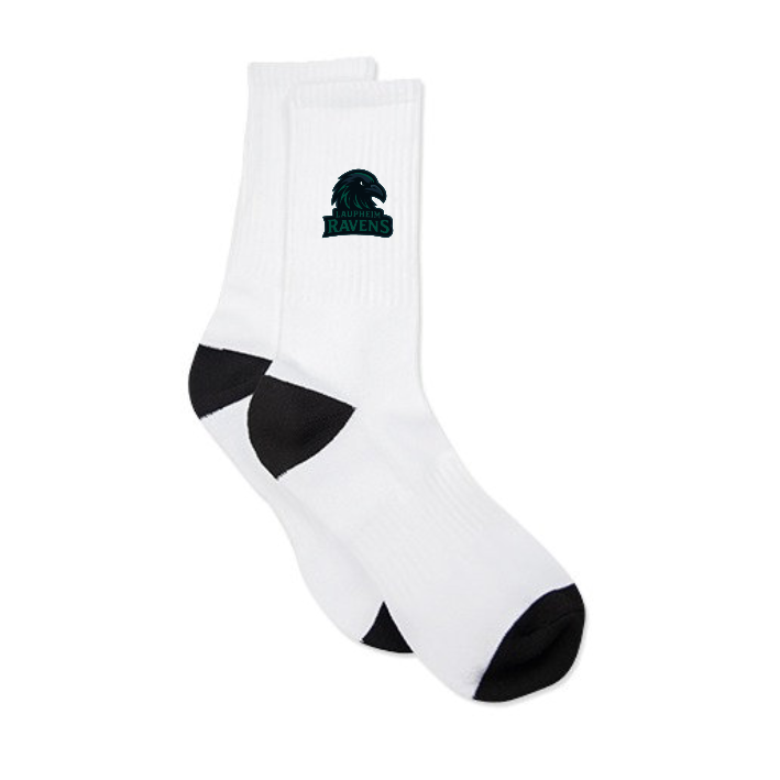 Laupheim Ravens Socken (White)
