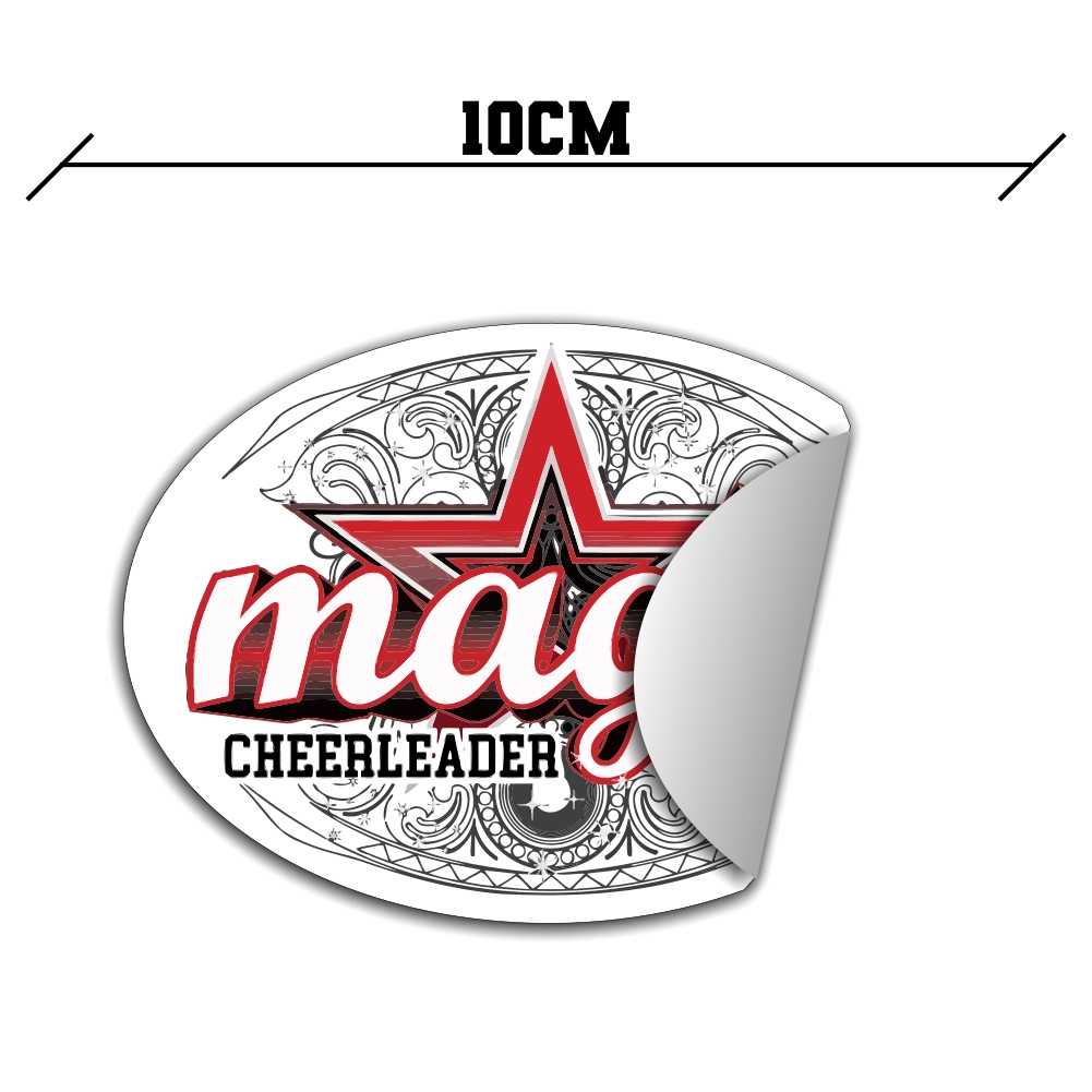 MagicCheer 5x Sticker 10cm