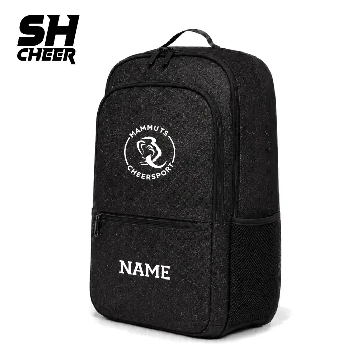 MMC SHCheer Compact Glitter Backpack (Black)