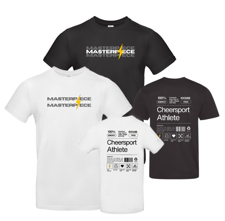 Masterpiece Coaching Athlete Shirt (Black / White)