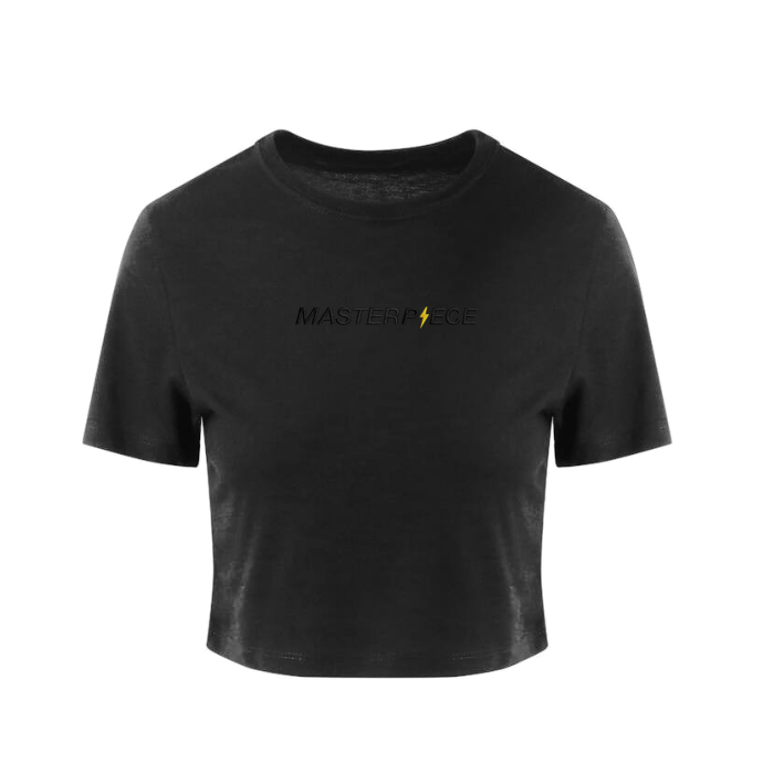 Masterpiece Coaching Cropped Shirt Stick schwarz (Solid Black)