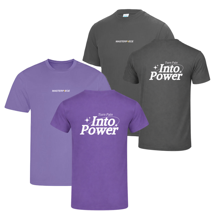 Masterpiece Coaching Trainingsshirt (Digital Lavender/Charcoal)