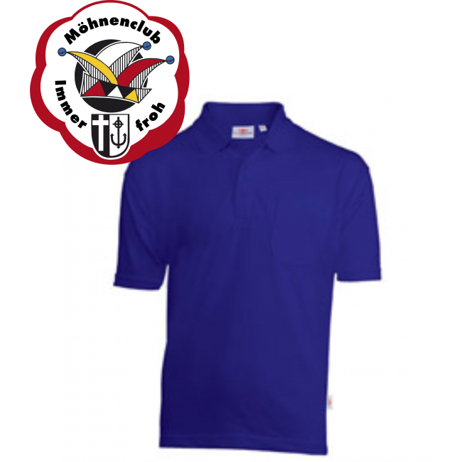 MEN Basicpolo Uniwear Polo incl. Möhnen Immerfroh mit Namen
