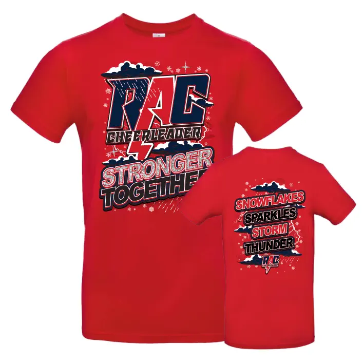 RAC Cheerleader Season Shirt (Red)