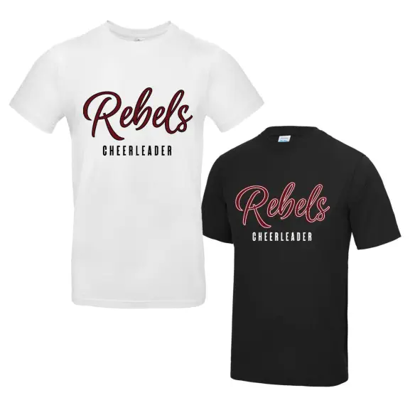 ASV Rebels Cheerleader Shirt (Black/White)