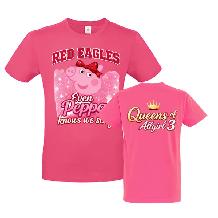 Red Eagles Shirt Peppa (Fuchsia)