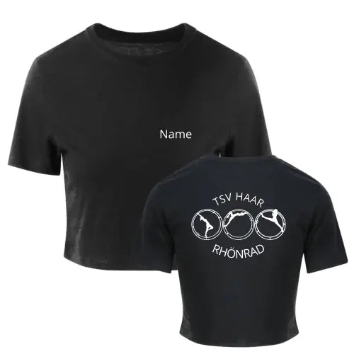 Rhönradturnen TSV Haar Cropped Shirt (Solid Black)
