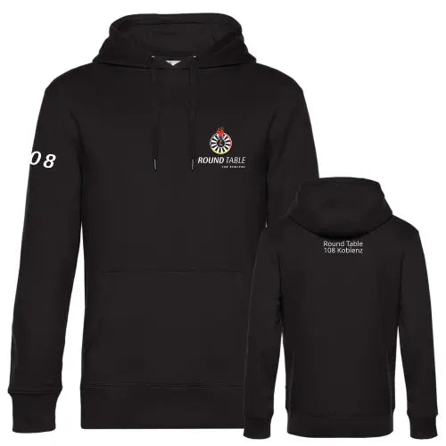 Round Table Hoodie (Deep Black)