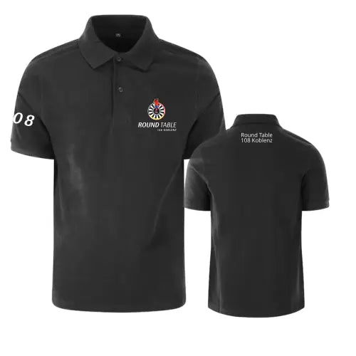 Round Table Polo Shirt (Black)