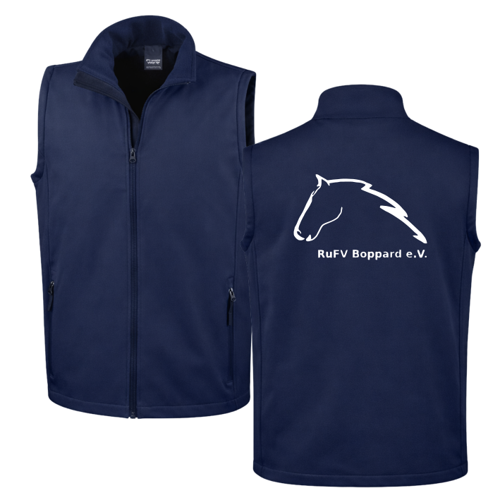 RuFV Boppard e.V. Fleece Bodywarmer (Navy)