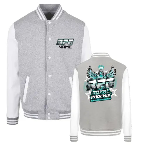 Royal Phoenix Collegejacke (Grey/White)